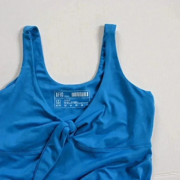 FIG Bright Blue Workout Dress - Picture 2 of 5